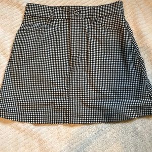 Gingham skirt from Pacsun